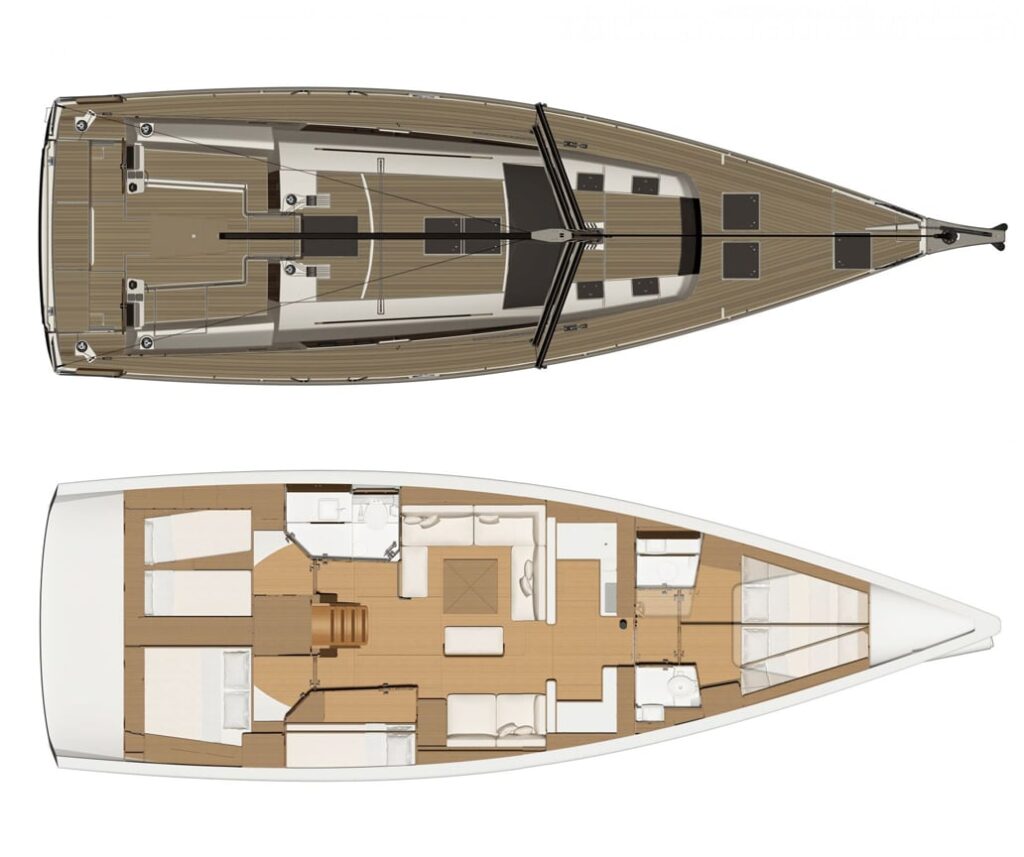 Dufour-520-Grand-Large-layout